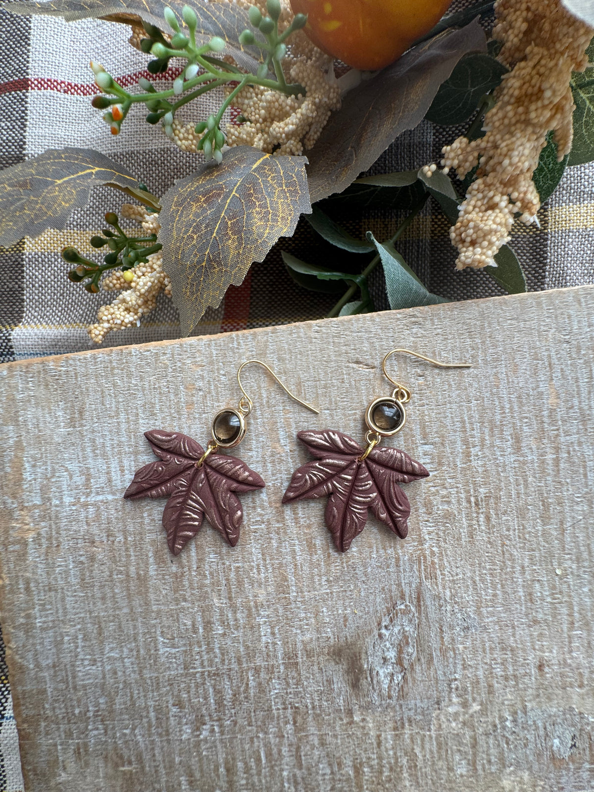 Moody Leaf Dangles