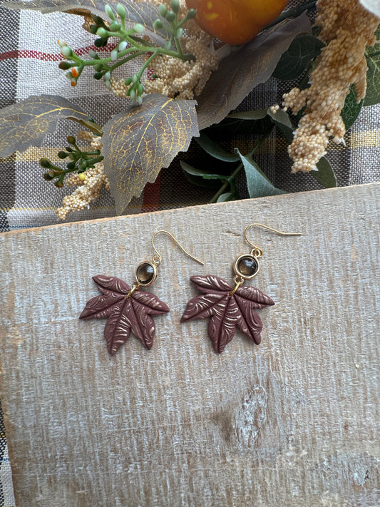 Moody Leaf Dangles
