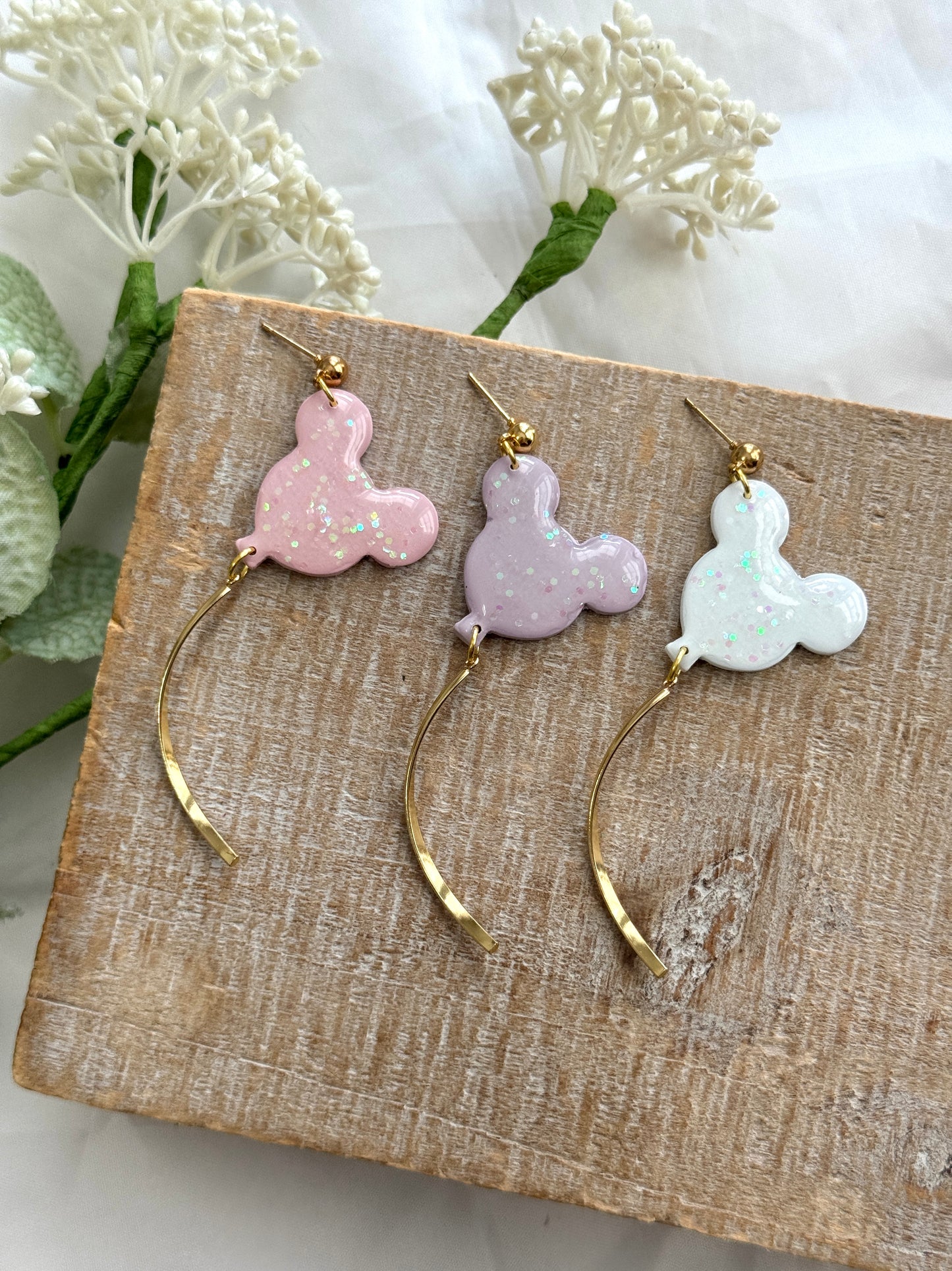 Mouse Balloon Dangles